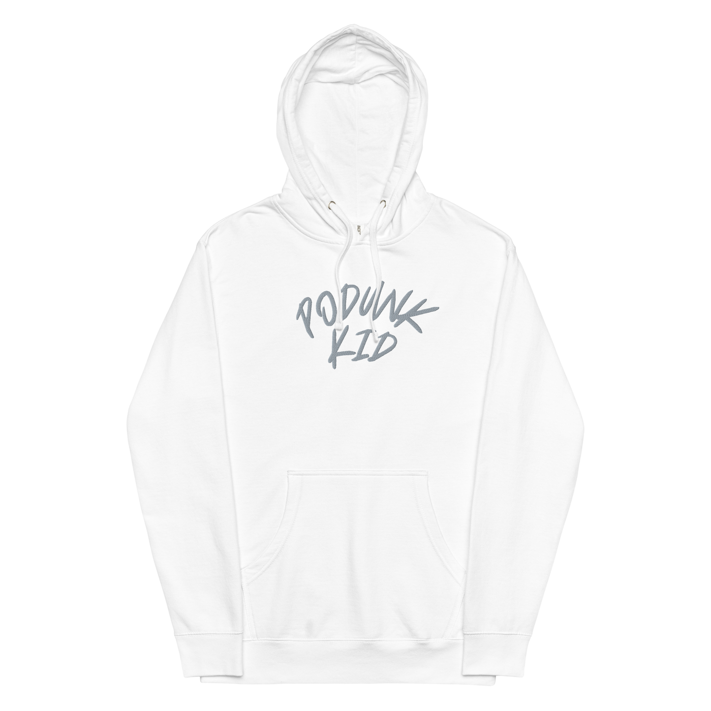 Unisex midweight "PODUNK KID" hoodie
