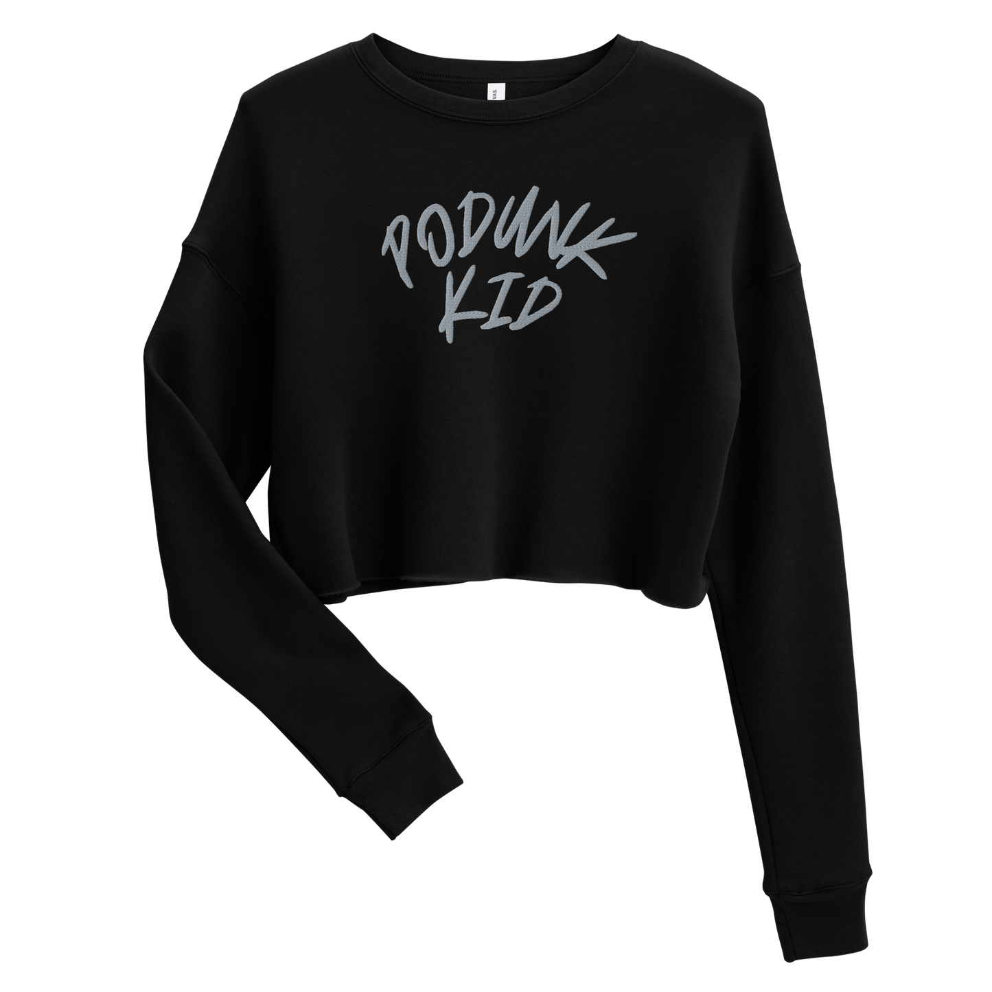 Crop "PODUNK KID" Sweatshirt