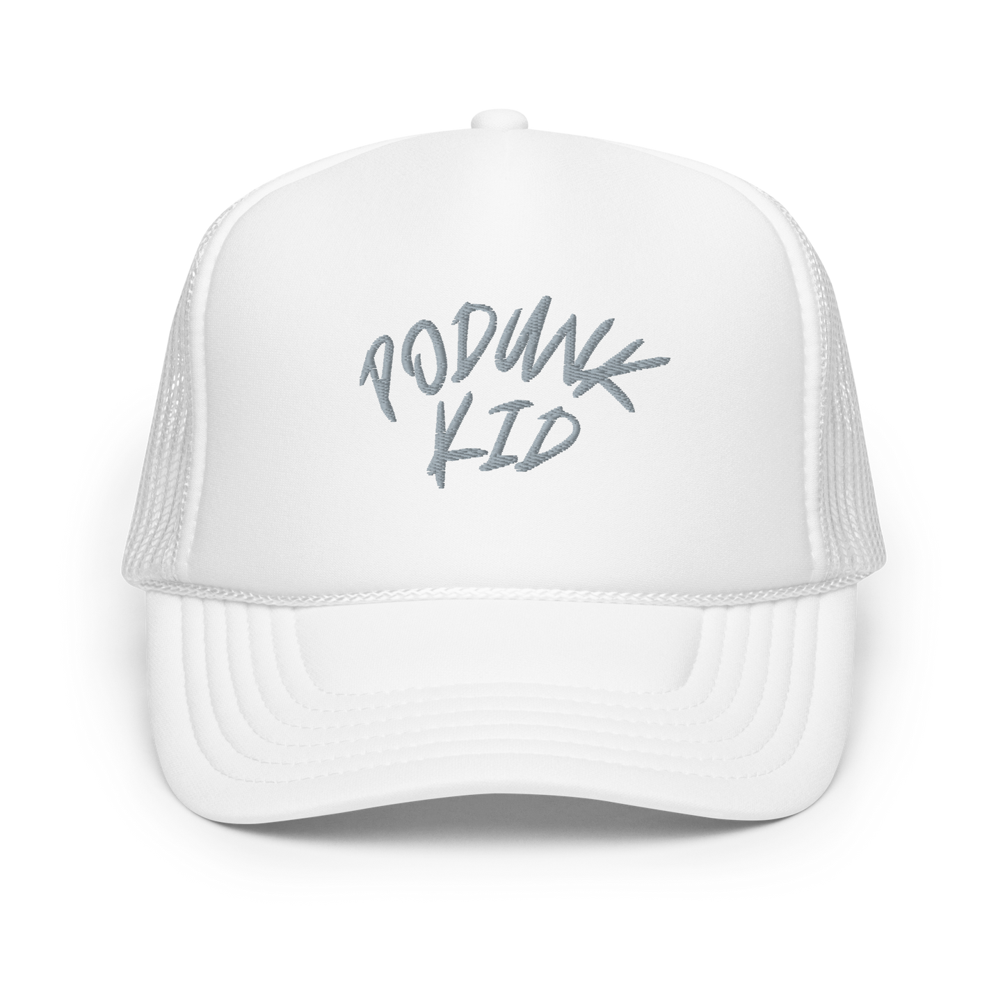 Foam "PODUNK KID" trucker hat