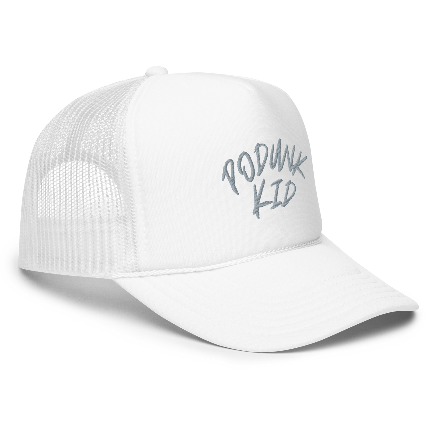 Foam "PODUNK KID" trucker hat